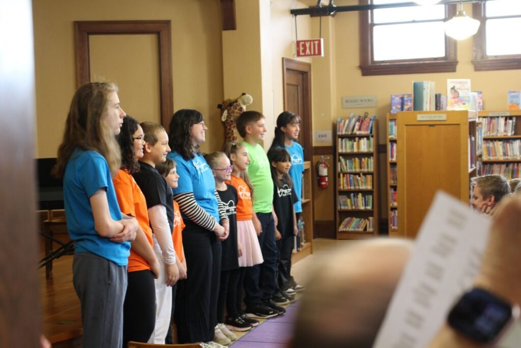 Pictured: A group photo of the youth who preformed at the recital.