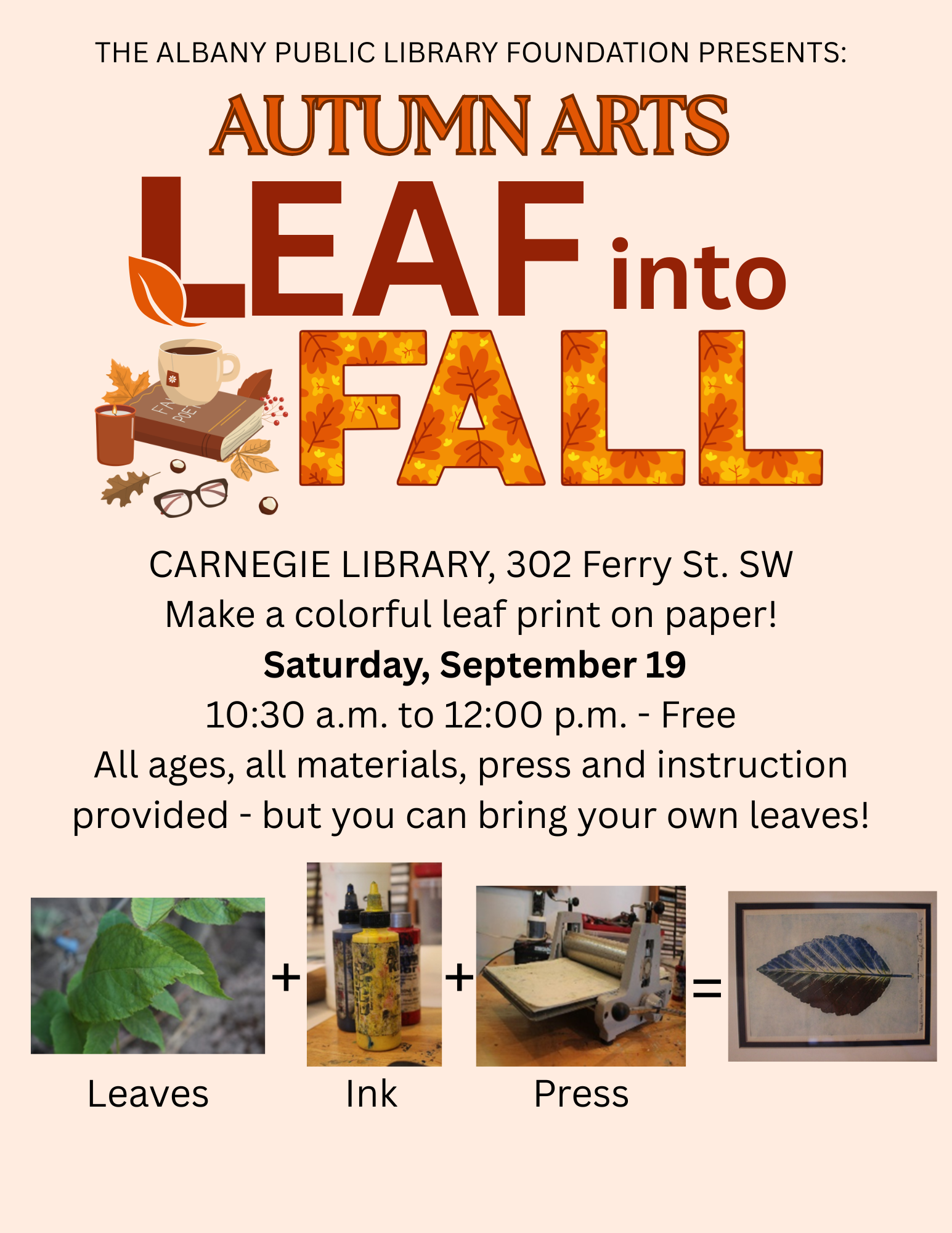 Autumn Arts Leaf Into Fall